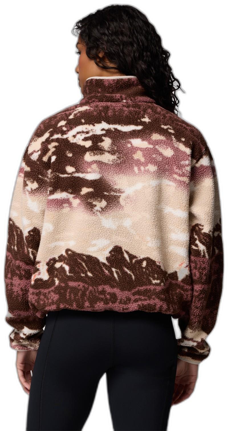 Helvetia II Printed Cropped Half Snap - Womens - Image 28