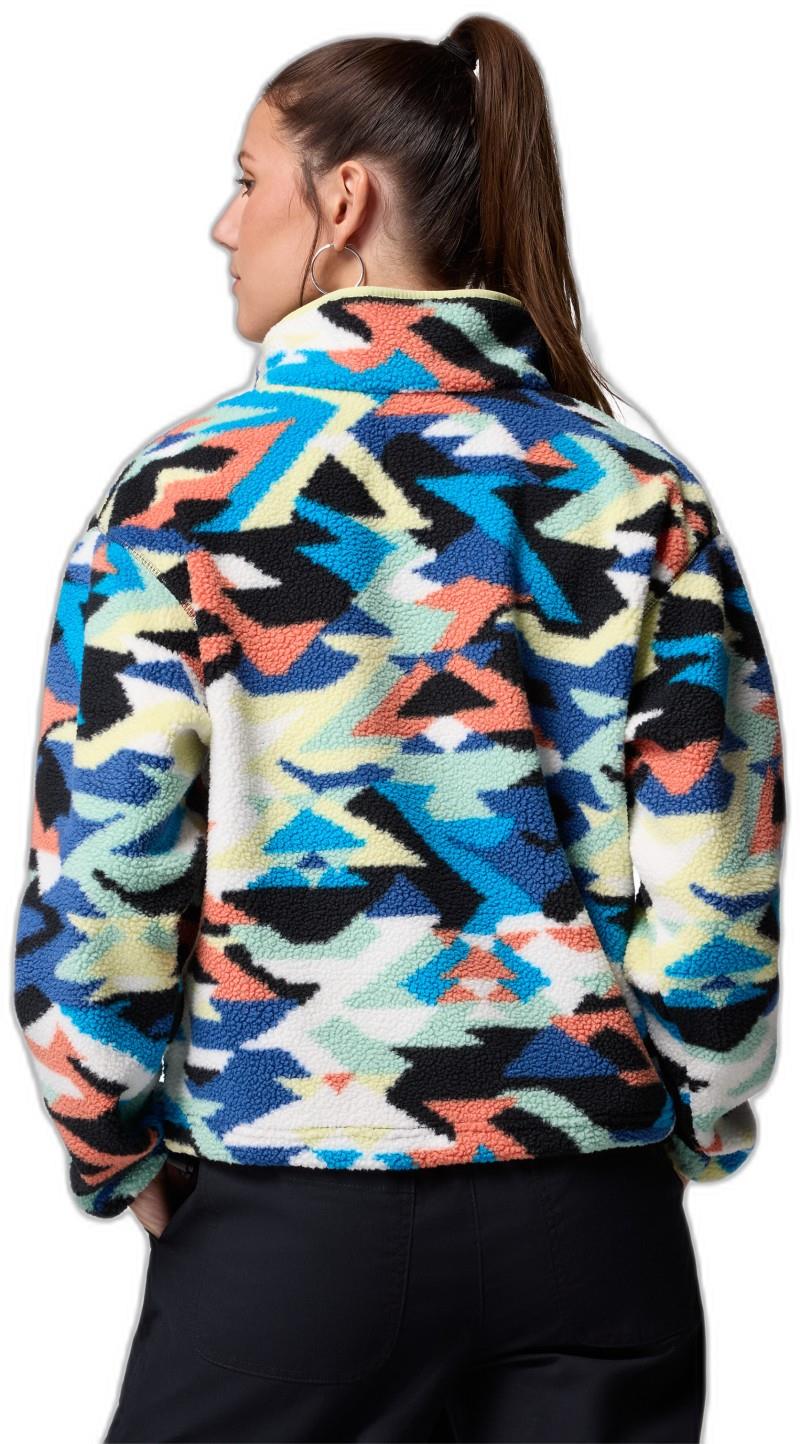 Helvetia II Printed Cropped Half Snap - Womens - Image 31