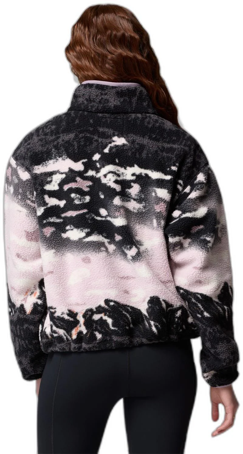 Helvetia II Printed Cropped Half Snap - Womens - Image 37