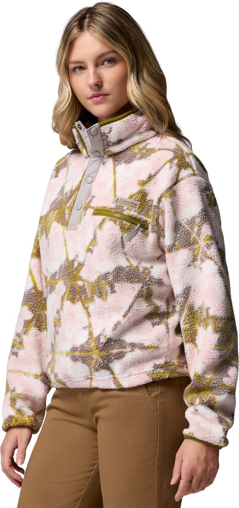 Helvetia II Printed Cropped Half Snap - Womens - Image 48