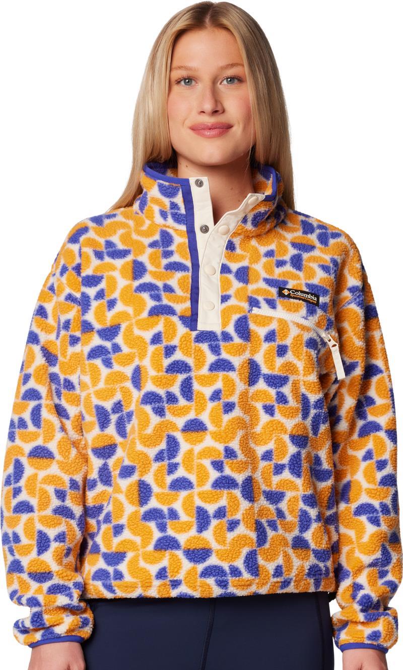 Helvetia II Printed Cropped Half Snap - Womens - Image 6