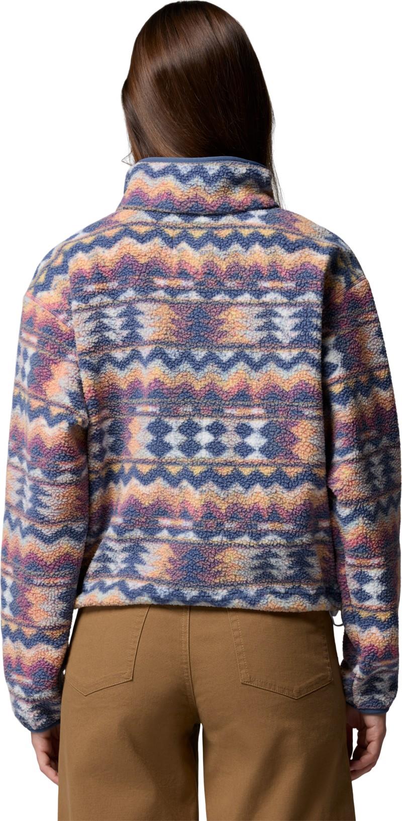 Helvetia II Printed Cropped Half Snap - Womens - Image 61
