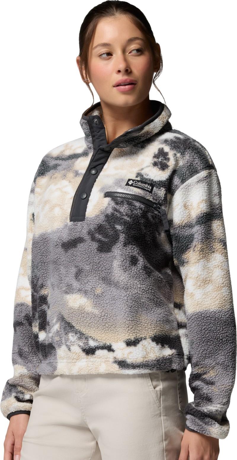 Helvetia II Printed Cropped Half Snap - Womens - Image 66