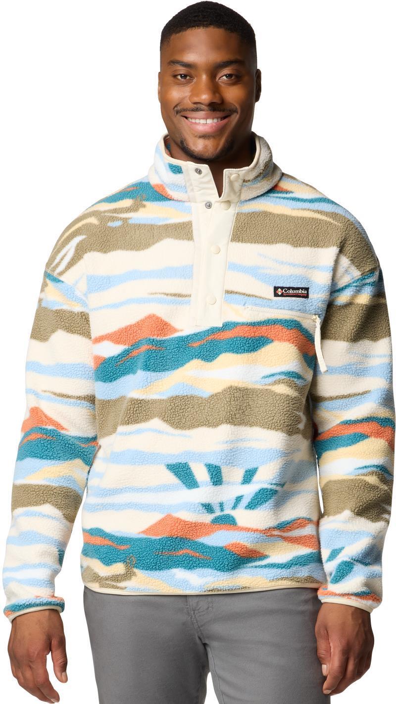 Helvetia II Printed Half Snap Fleece - Mens - Image 15