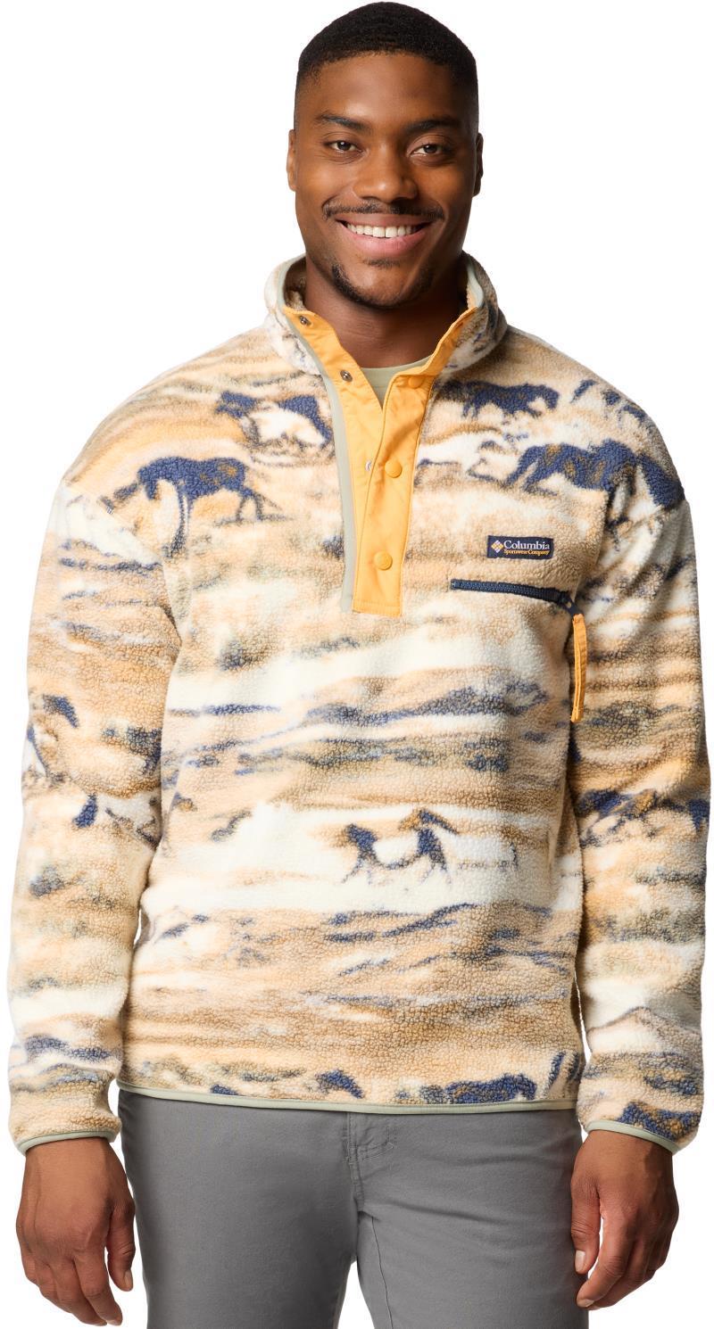 Helvetia II Printed Half Snap Fleece - Mens - Image 19
