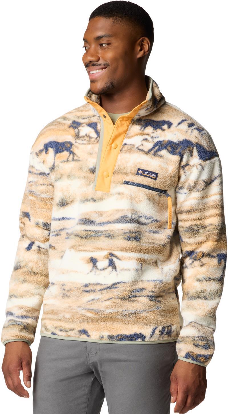 Helvetia II Printed Half Snap Fleece - Mens - Image 20
