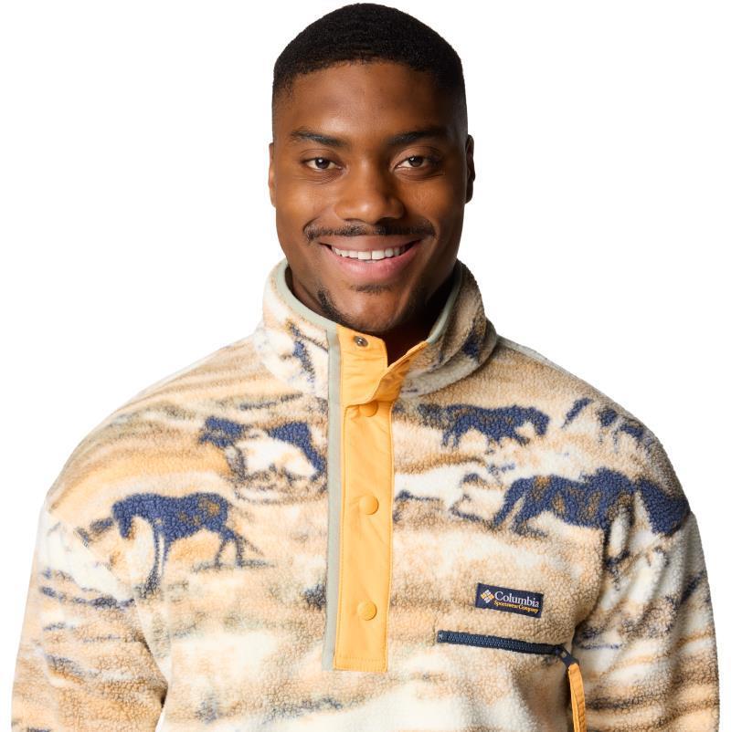 Helvetia II Printed Half Snap Fleece - Mens - Image 22