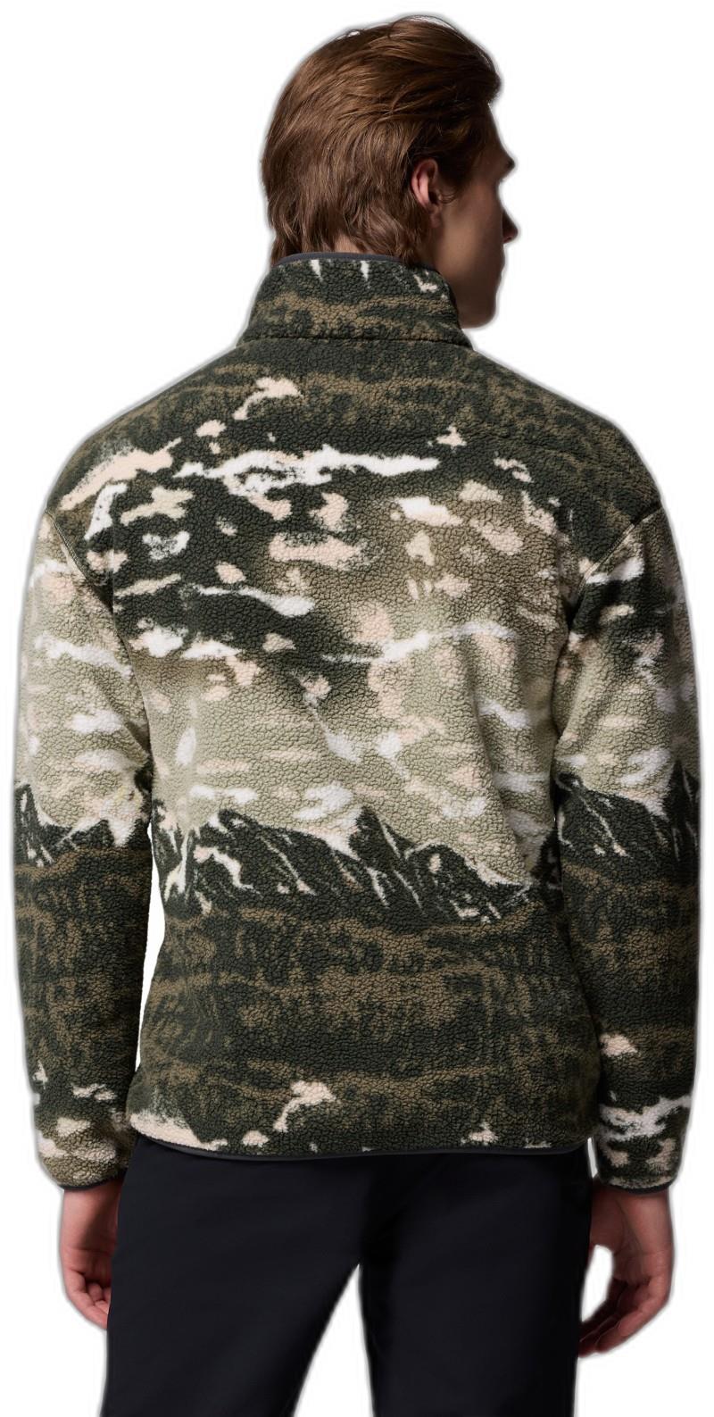 Helvetia II Printed Half Snap Fleece - Mens - Image 30