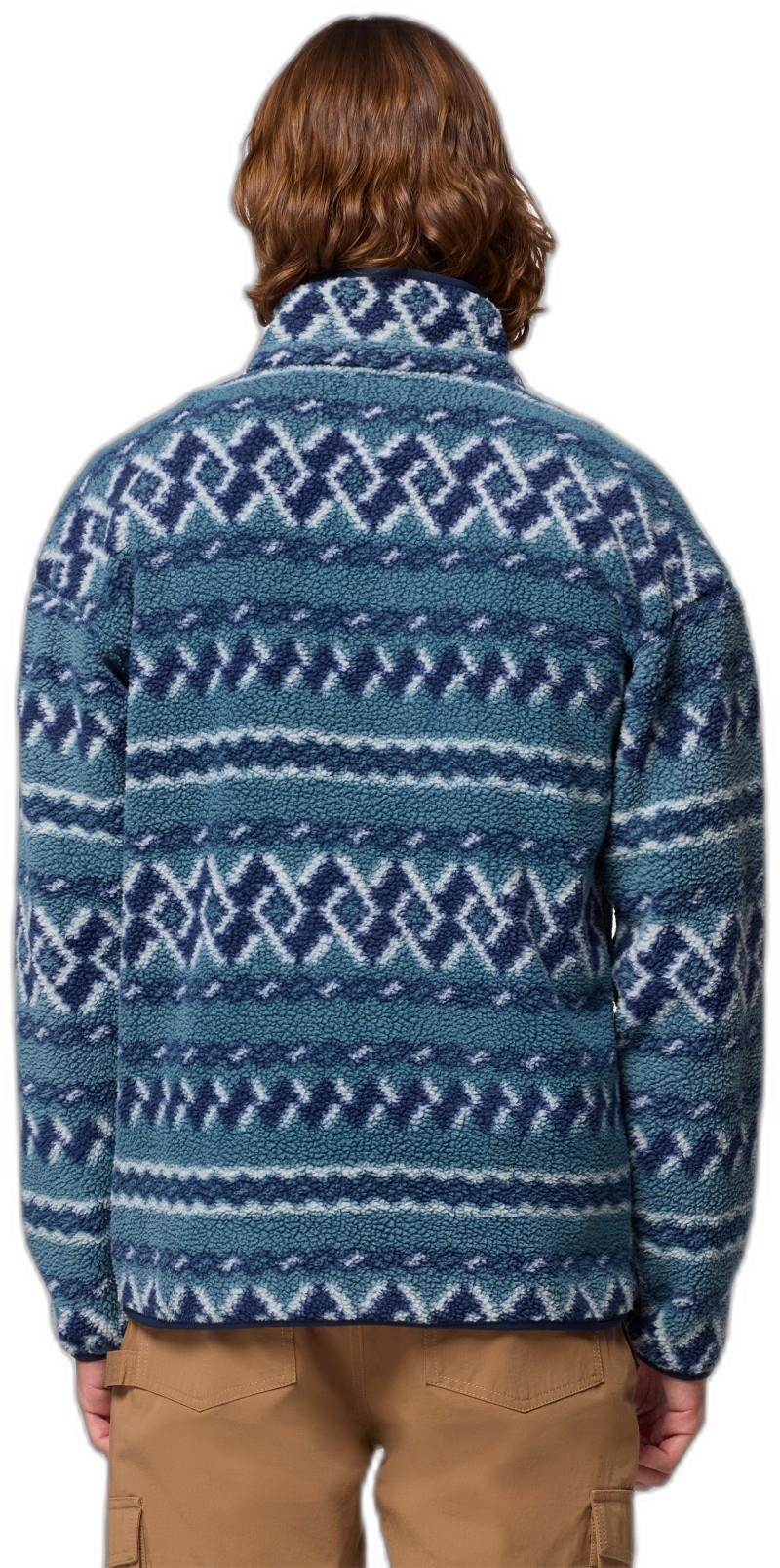 Helvetia II Printed Half Snap Fleece - Mens - Image 33
