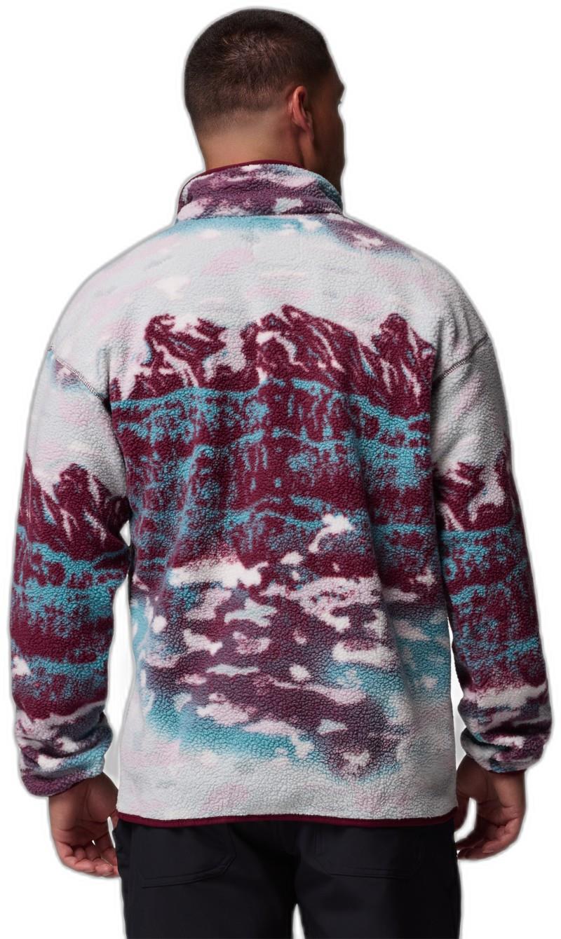 Helvetia II Printed Half Snap Fleece - Mens - Image 39
