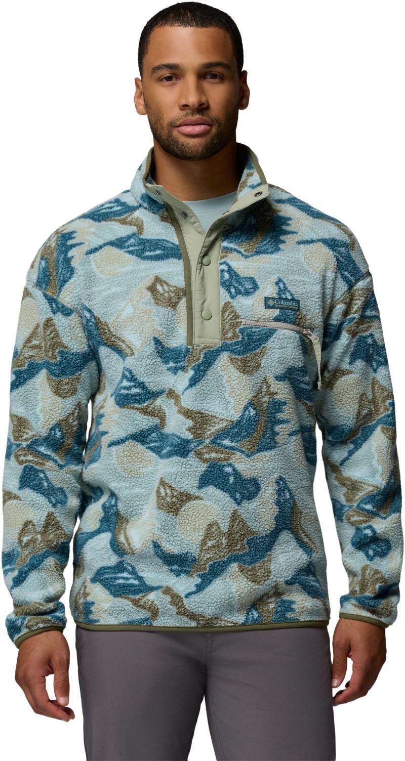 Helvetia II Printed Half Snap Fleece - Mens - Image 44