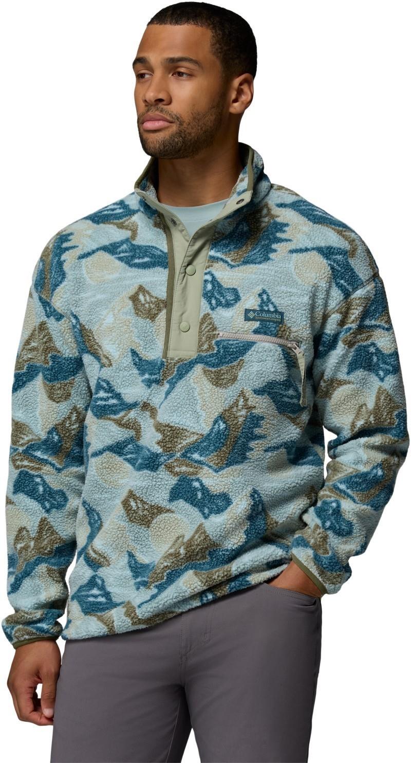 Helvetia II Printed Half Snap Fleece - Mens - Image 45