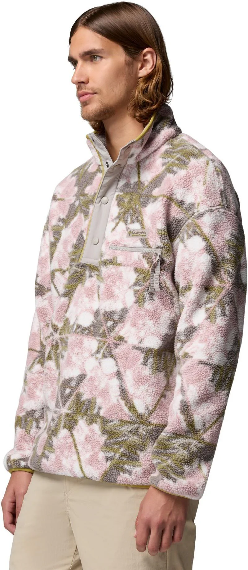 Helvetia II Printed Half Snap Fleece - Mens - Image 48