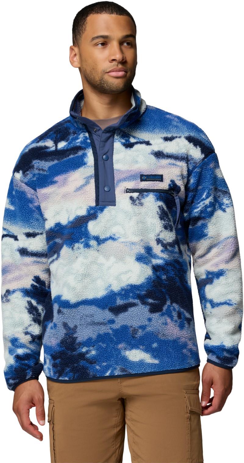 Helvetia II Printed Half Snap Fleece - Mens - Image 51