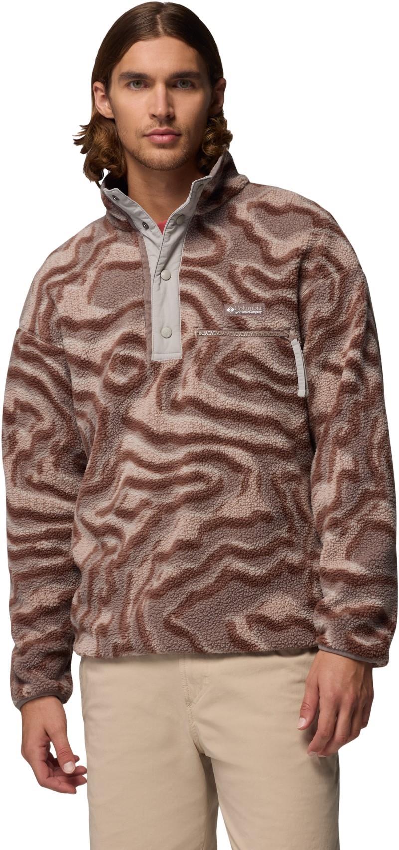 Helvetia II Printed Half Snap Fleece - Mens - Image 54