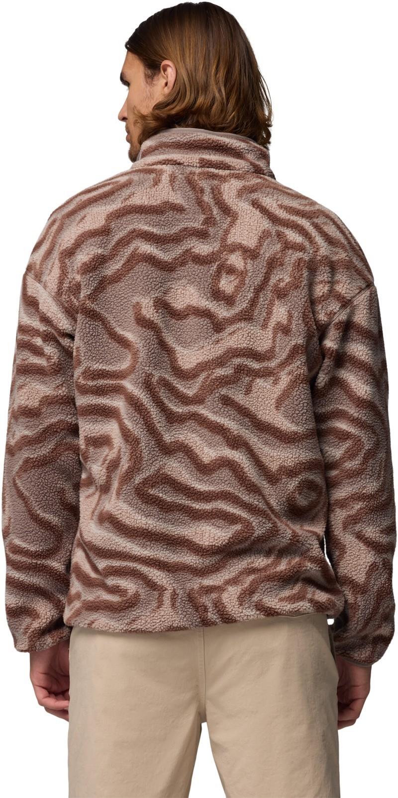 Helvetia II Printed Half Snap Fleece - Mens - Image 55