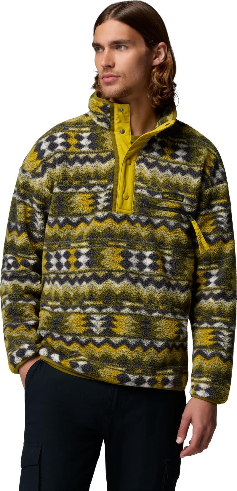 Helvetia II Printed Half Snap Fleece - Mens - Image 56