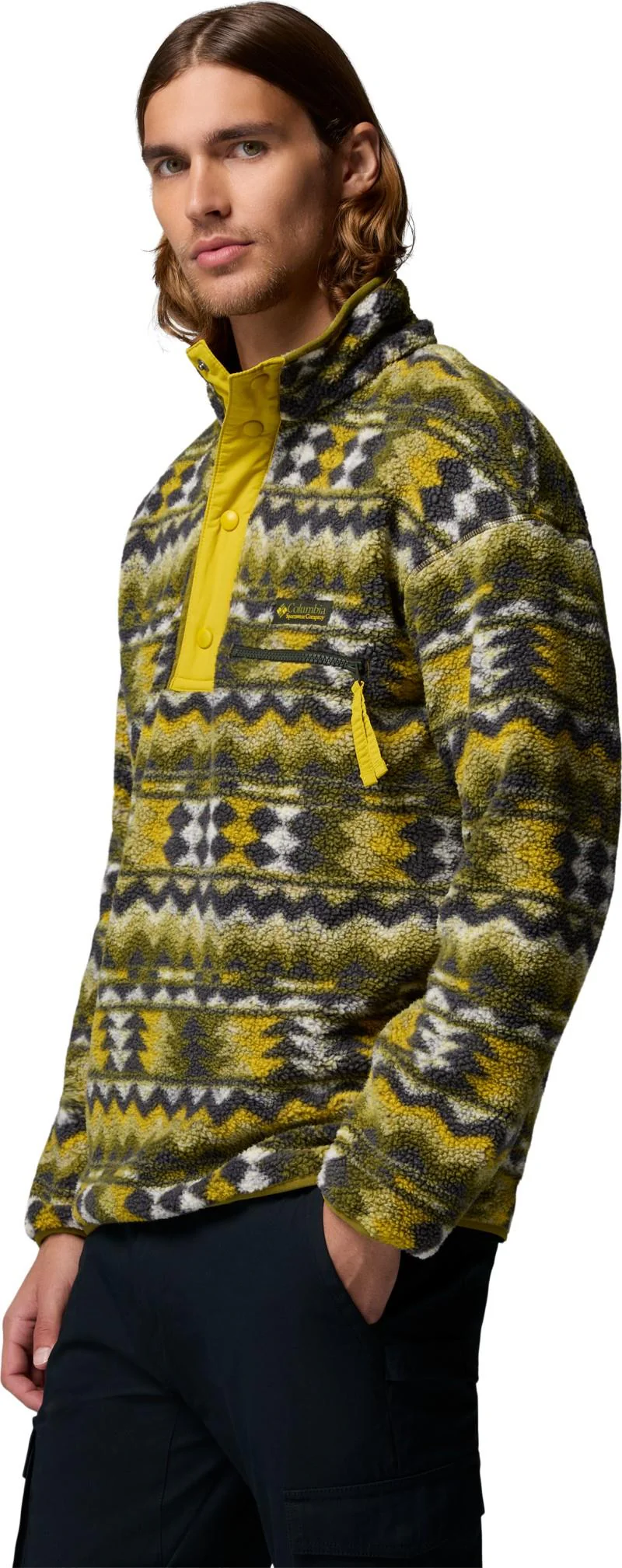 Helvetia II Printed Half Snap Fleece - Mens - Image 57