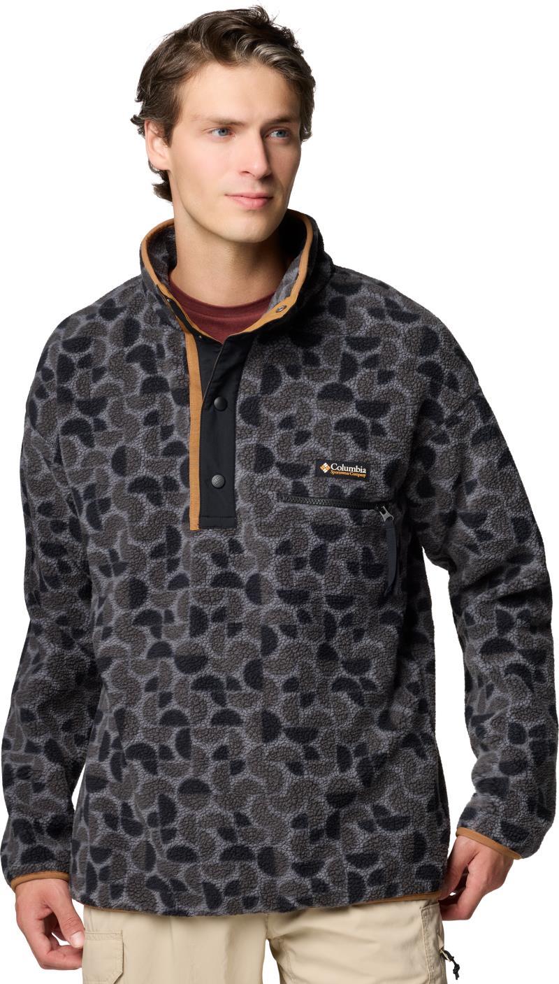 Helvetia II Printed Half Snap Fleece - Mens - Image 6