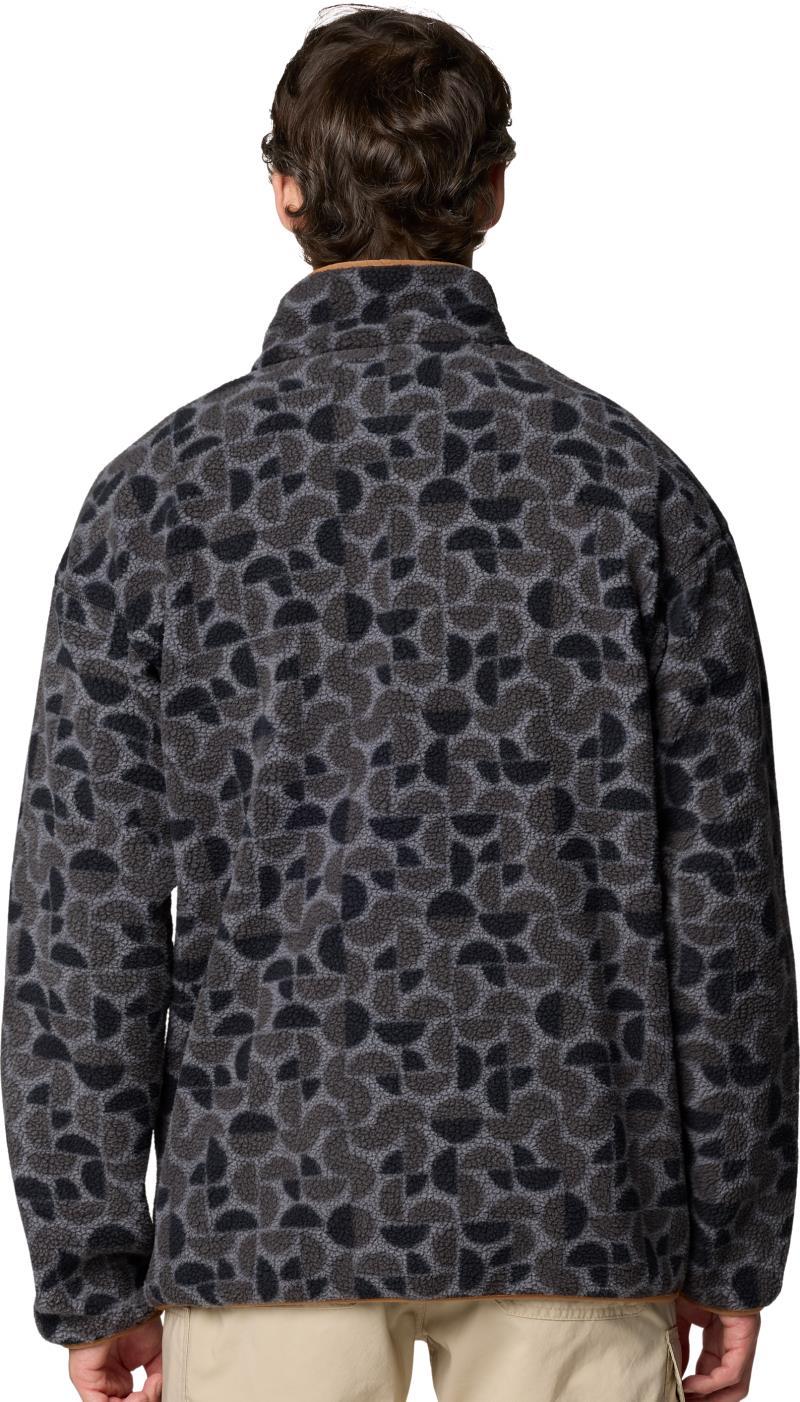 Helvetia II Printed Half Snap Fleece - Mens - Image 8