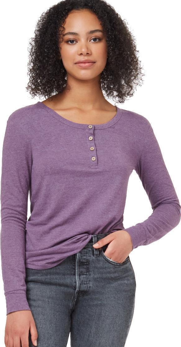 Hemp Henley LS - Womens - Image 3