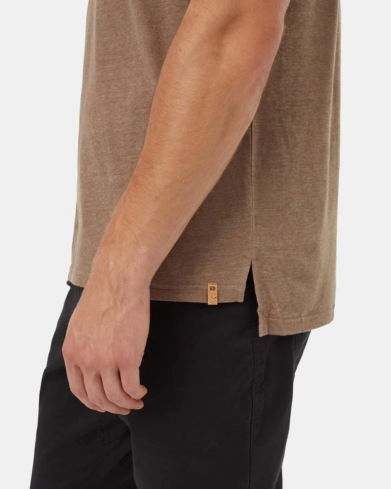 Hemp Step Hem T-Shirt - Mens - Image 4