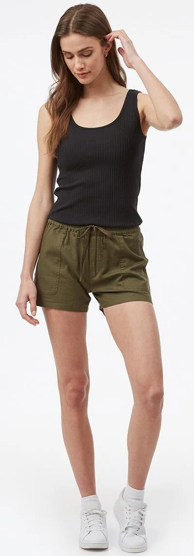 Hemp Stretch Instow Shorts - Womens - Image 15