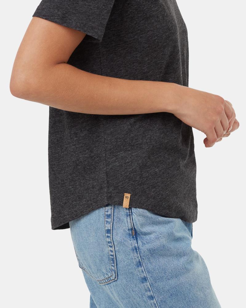 Hemp V-Neck T-Shirt - Womens - Image 13