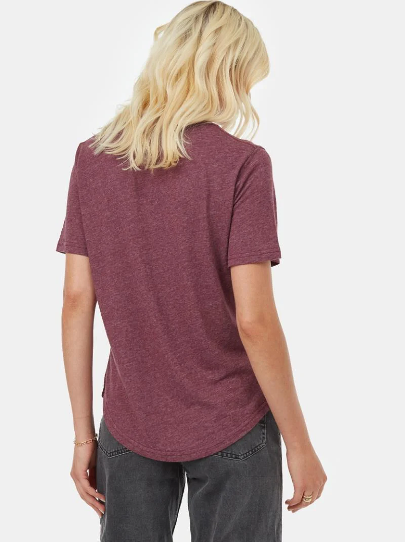 Hemp V-Neck T-Shirt - Womens - Image 15