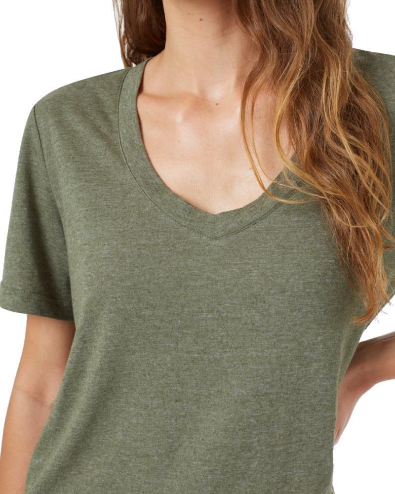 Hemp V-Neck T-Shirt - Womens - Image 4