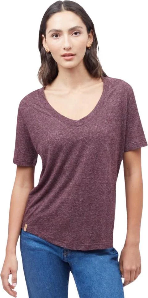 Hemp V-Neck T-Shirt - Womens - Image 7