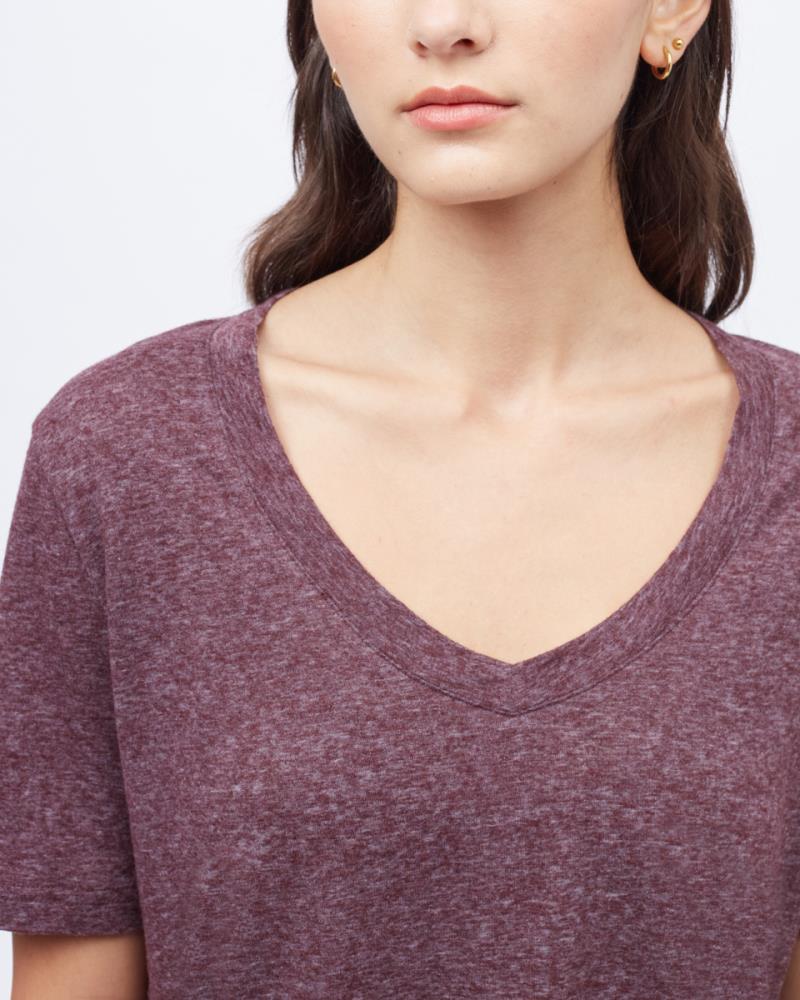 Hemp V-Neck T-Shirt - Womens - Image 9
