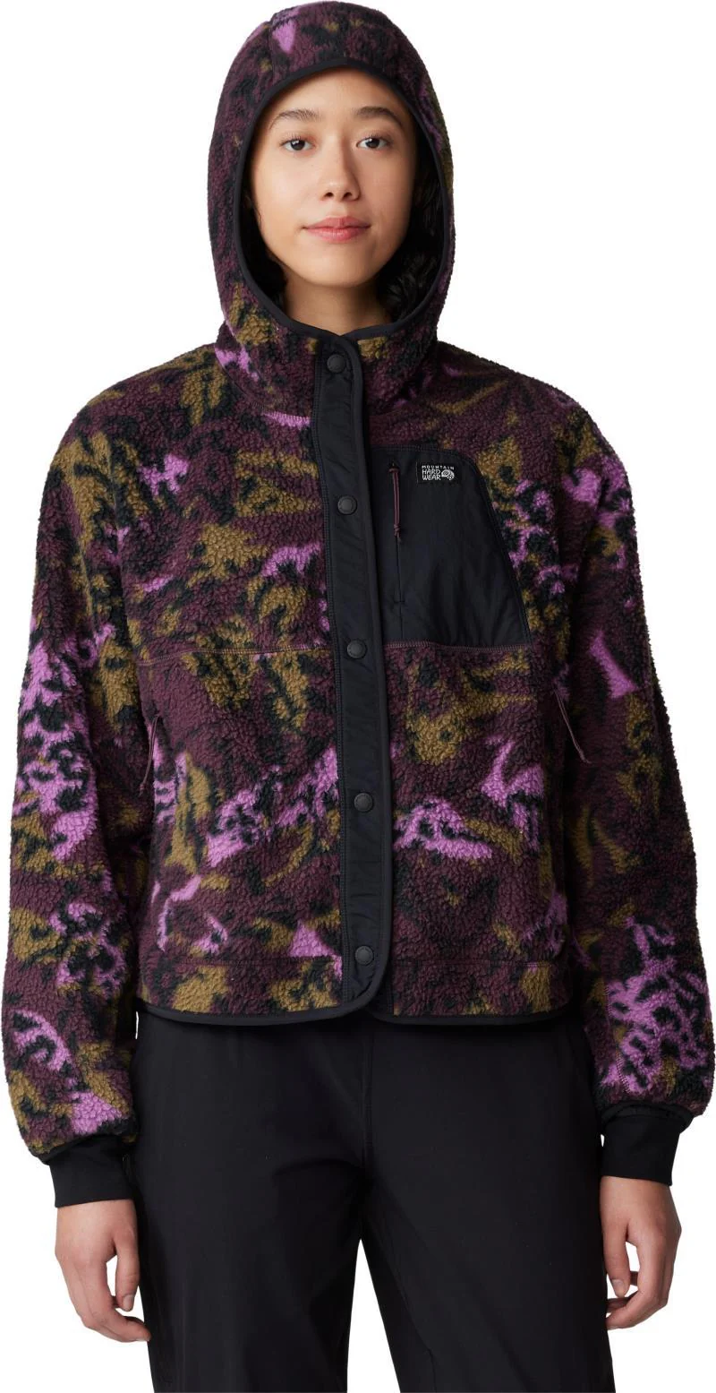 HiCamp Fleece Snap Front Jacket - Womens - Image 3