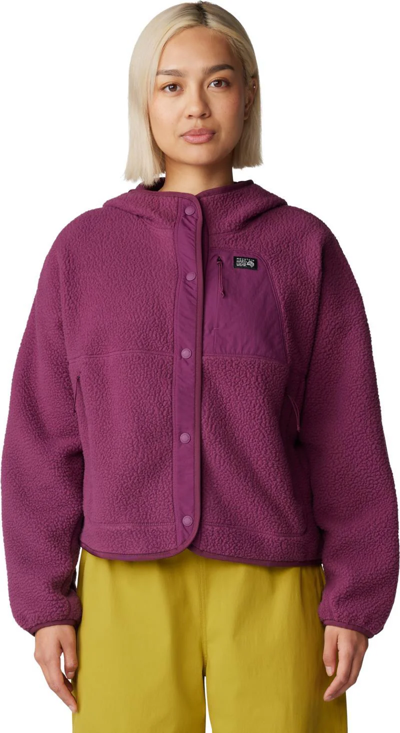 HiCamp Fleece Snap Front Jacket - Womens - Image 9