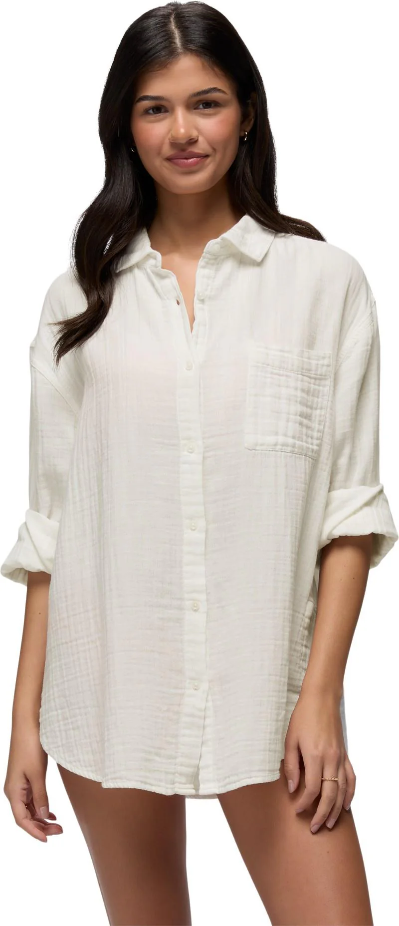Hideaways Button Down Top - Womens - Image 2