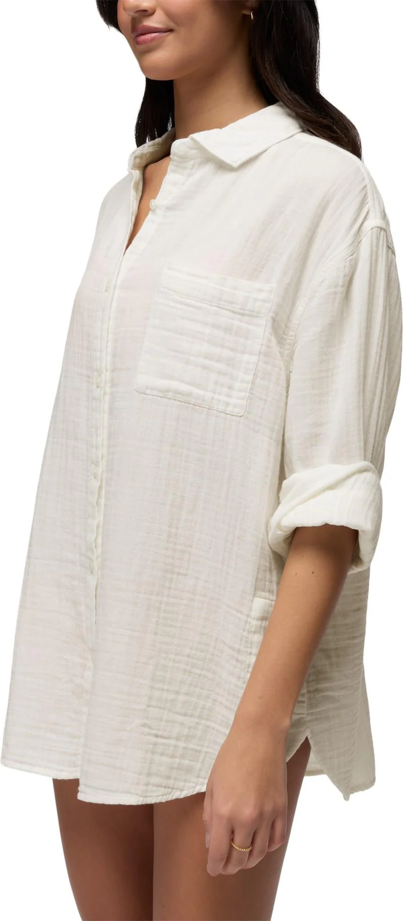 Hideaways Button Down Top - Womens - Image 3
