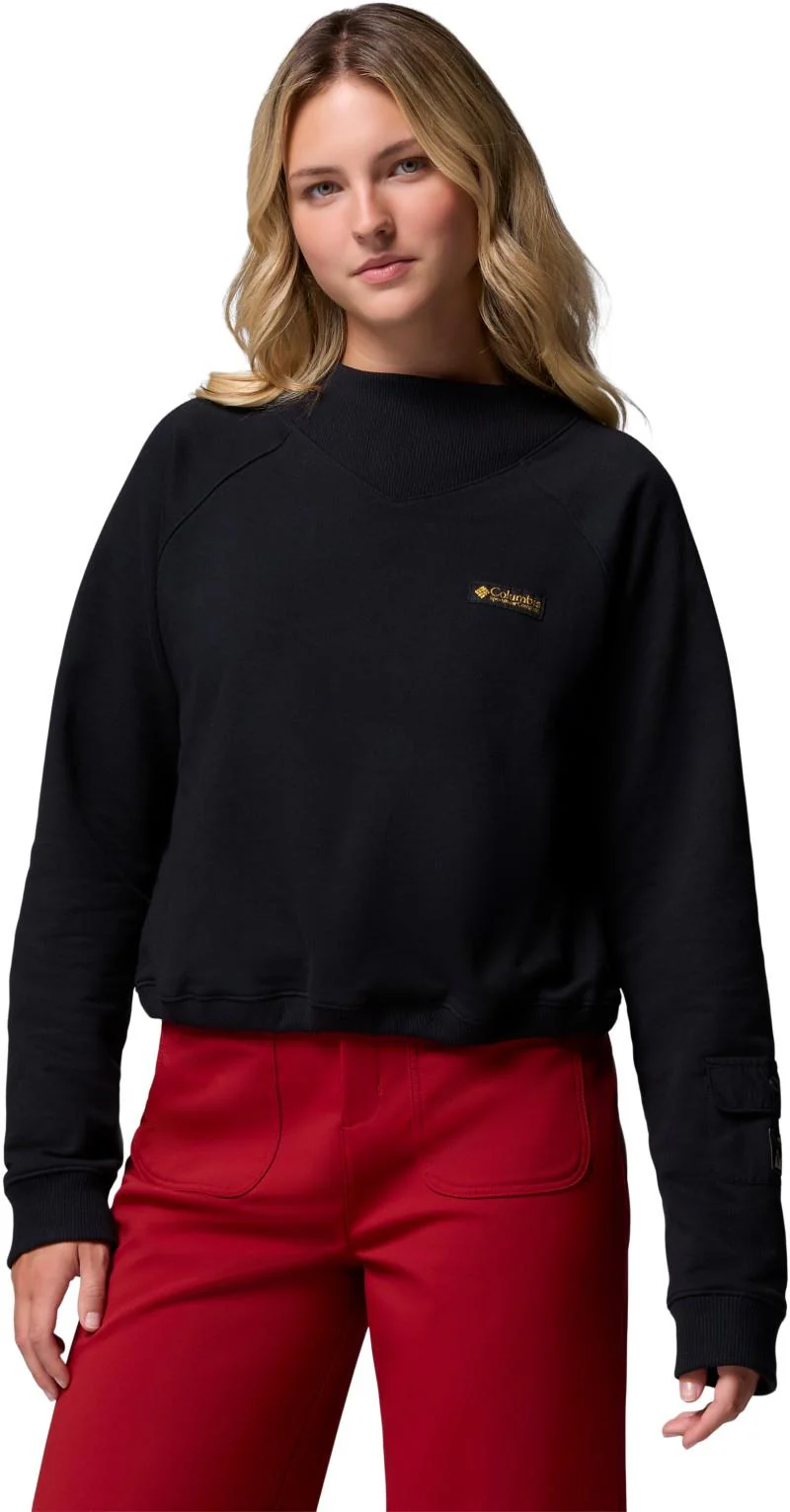 High Cascades Crop French Terry LS - Womens - Image 2