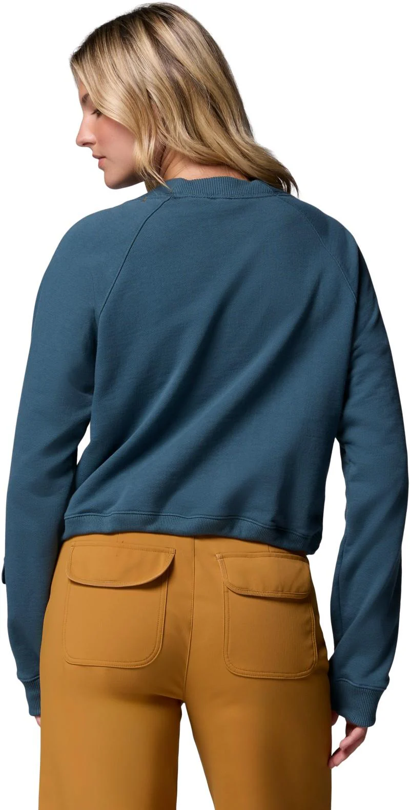 High Cascades Crop French Terry LS - Womens - Image 7