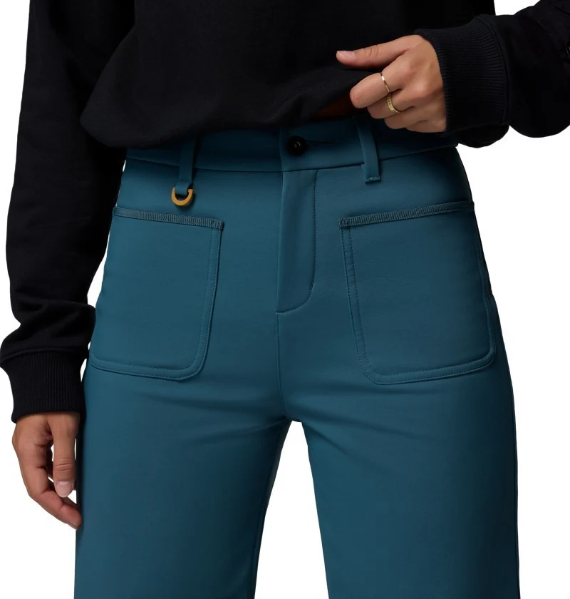 High Cascades Wide Leg Softshell Pants, Reg - Womens - Image 12