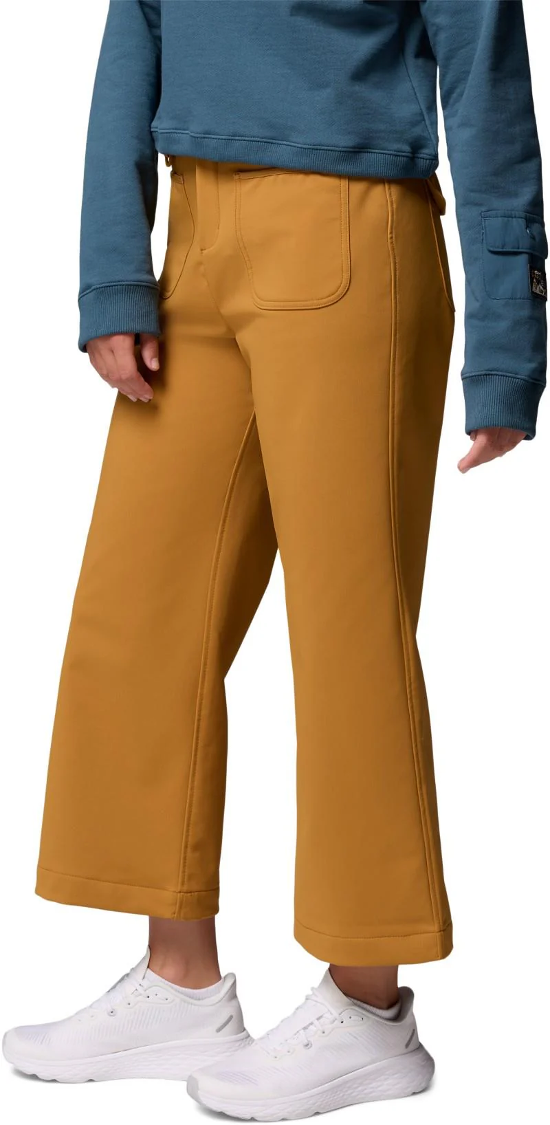 High Cascades Wide Leg Softshell Pants, Reg - Womens - Image 2