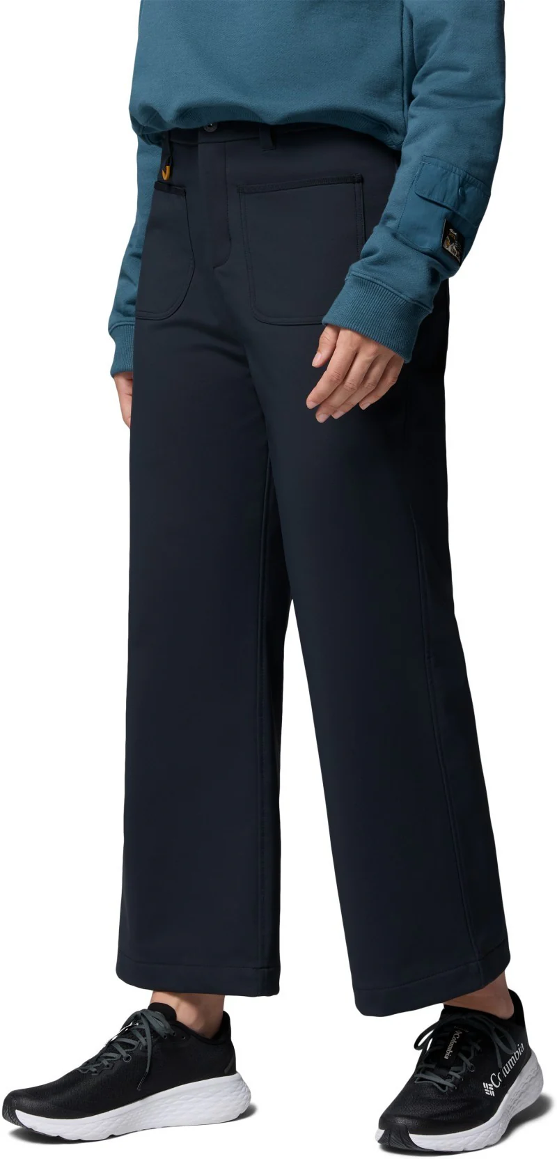 High Cascades Wide Leg Softshell Pants, Reg - Womens - Image 5