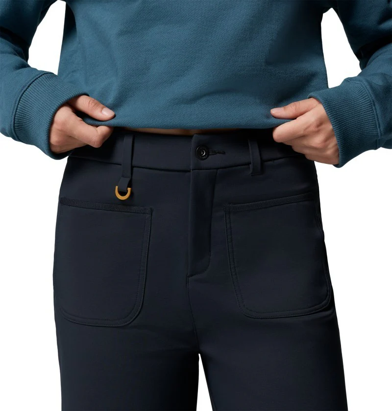 High Cascades Wide Leg Softshell Pants, Reg - Womens - Image 7