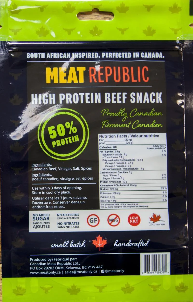 High Protein Beef Snack - 80 g - Image 2
