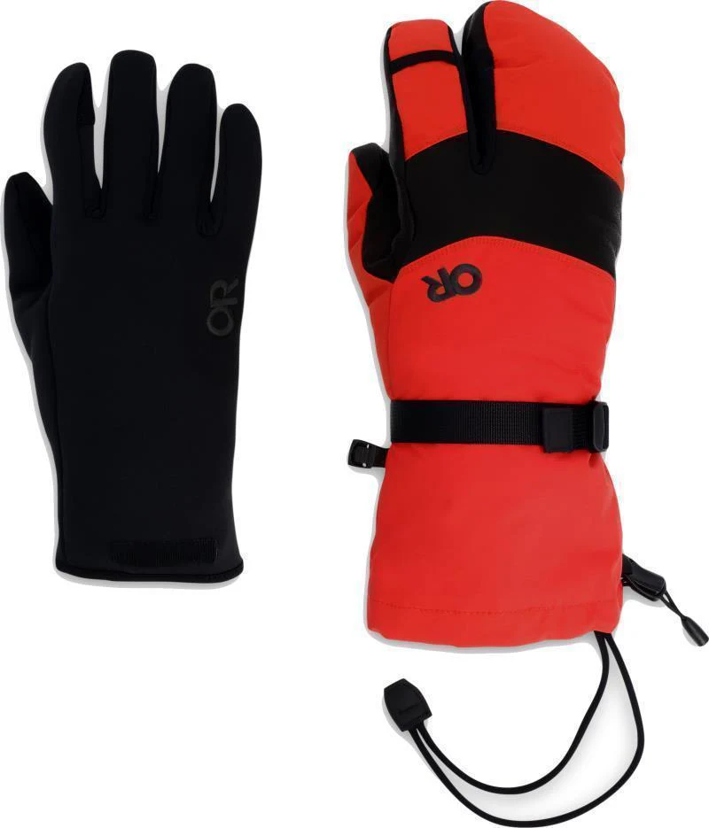 Highcamp 3-Finger Gloves - Mens - Image 4