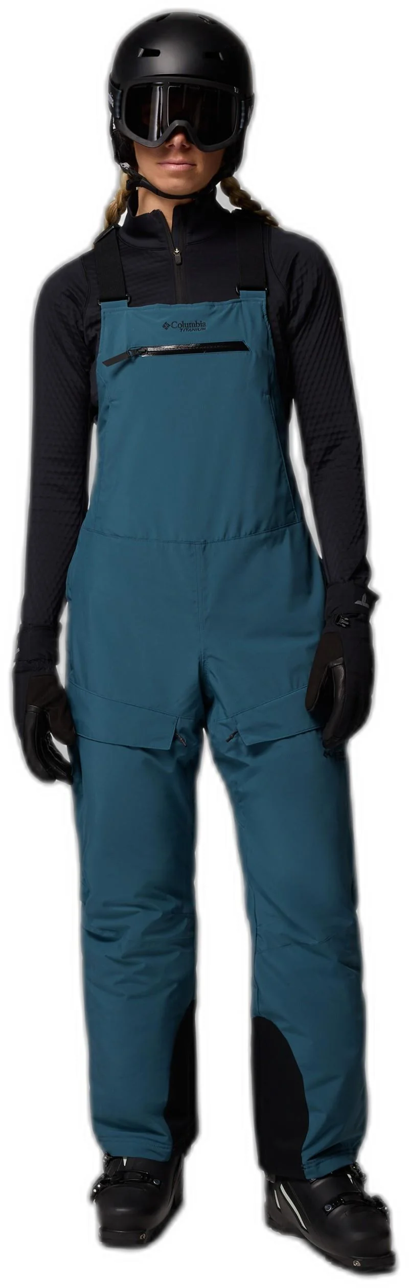 Highland Summit II Insulated BIbs, Short - Womens - Image 5