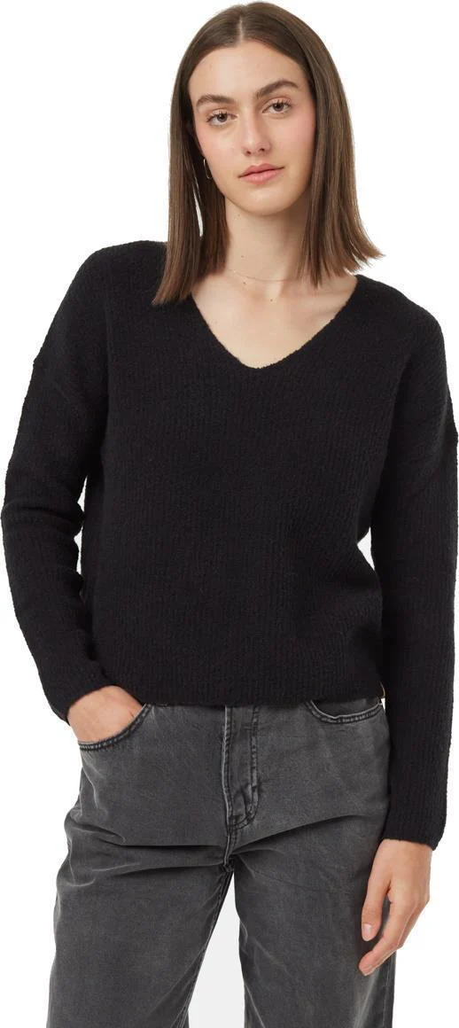 Highline Fuzzy V-Neck Sweater - Womens - Image 10
