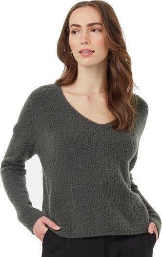 Highline Fuzzy V-Neck Sweater - Womens - Image 5