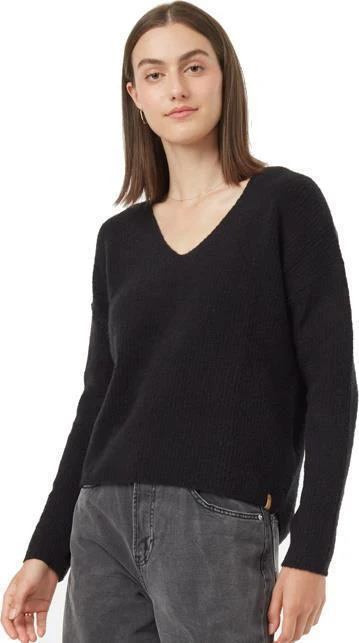 Highline Fuzzy V-Neck Sweater - Womens - Image 9