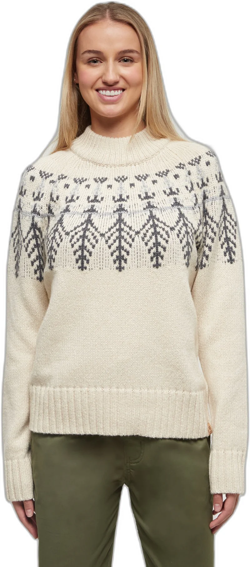 Highline Wool Intarsia Sweater - Womens - Image 8