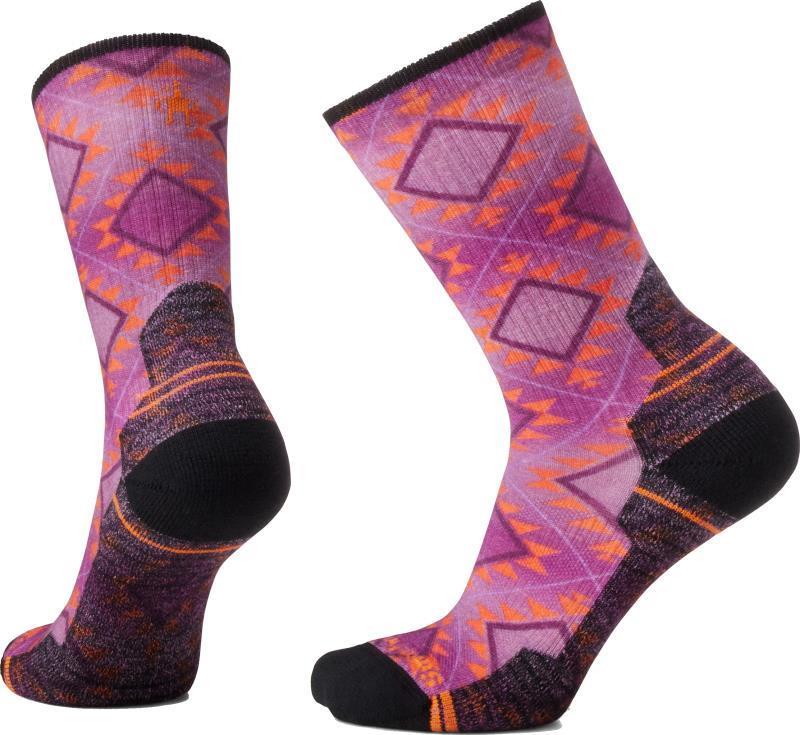 Hike Light Cushion Southwest Tile Crew Socks - Womens